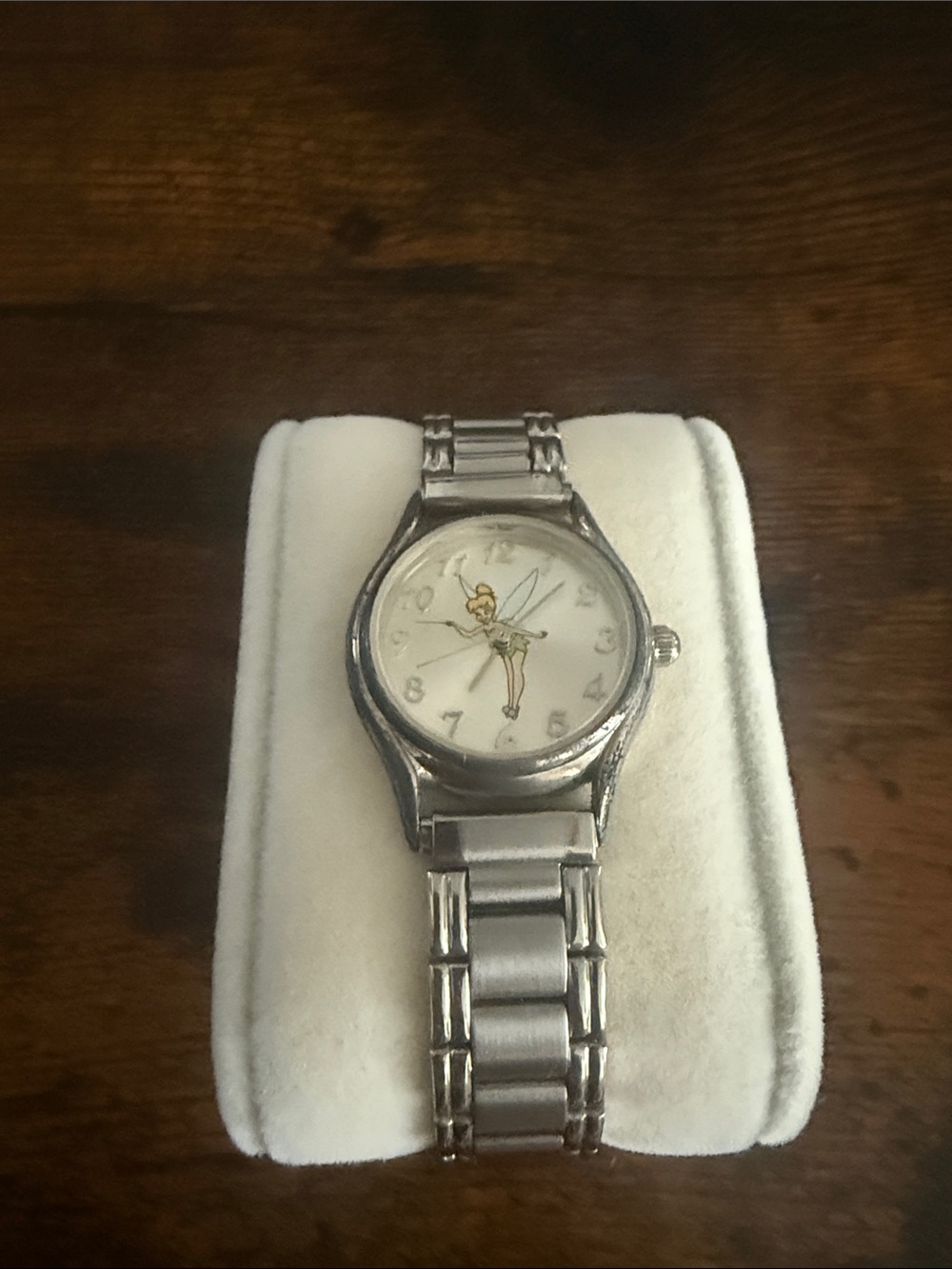Disney Tinker Bell Silver Tone Women's Watch